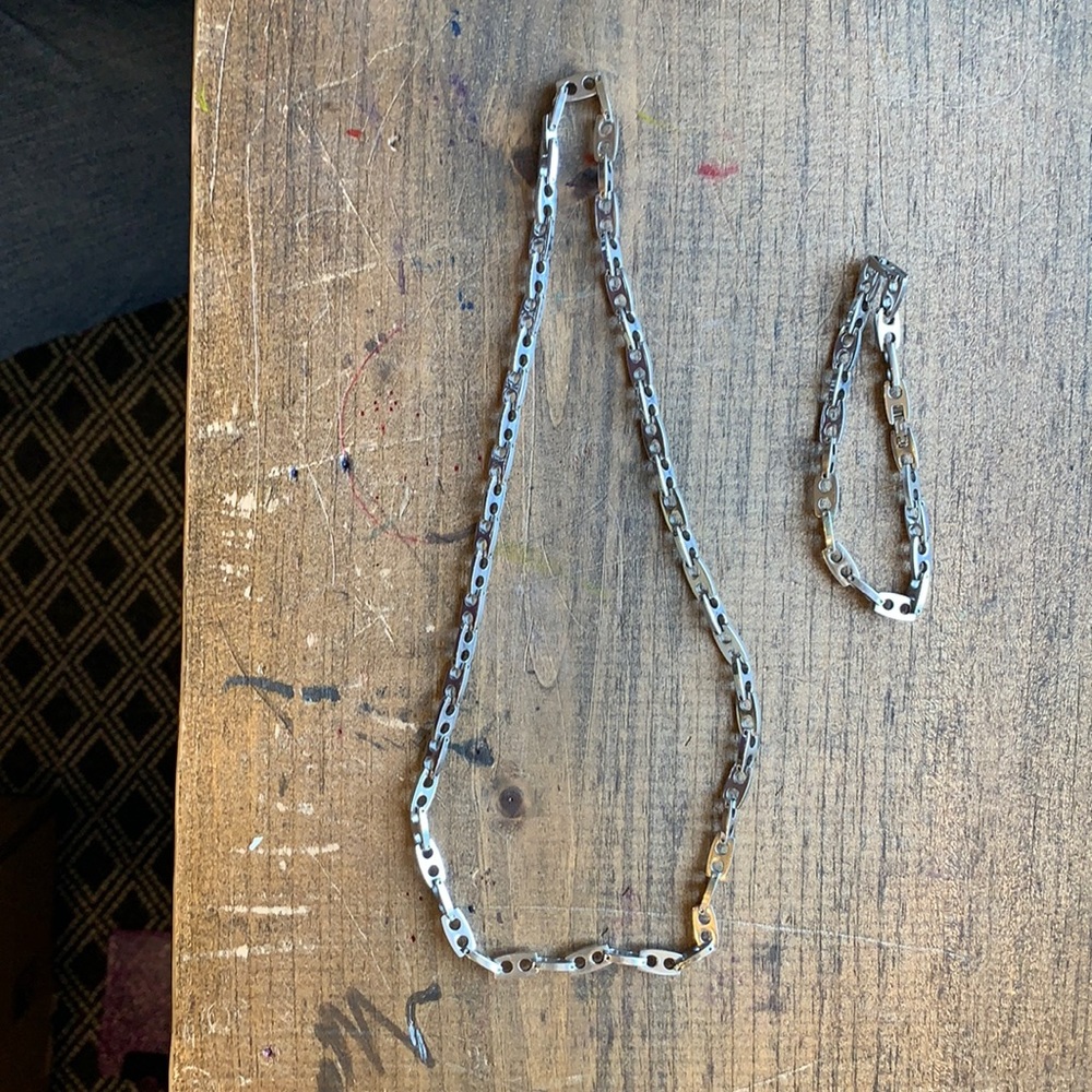Men’s Necklace and Bracelet